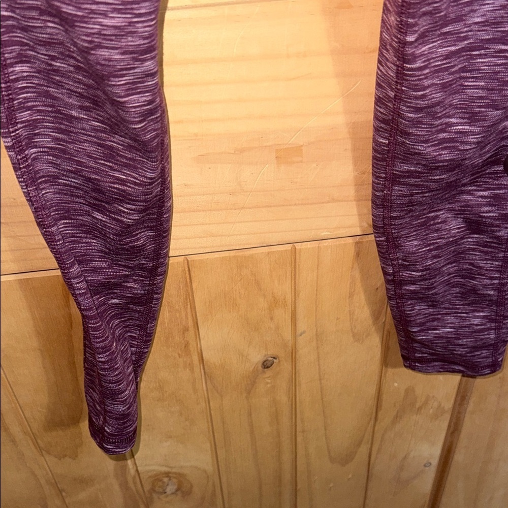 Spyder Women's Purple Leggings - Picture 6 of 7